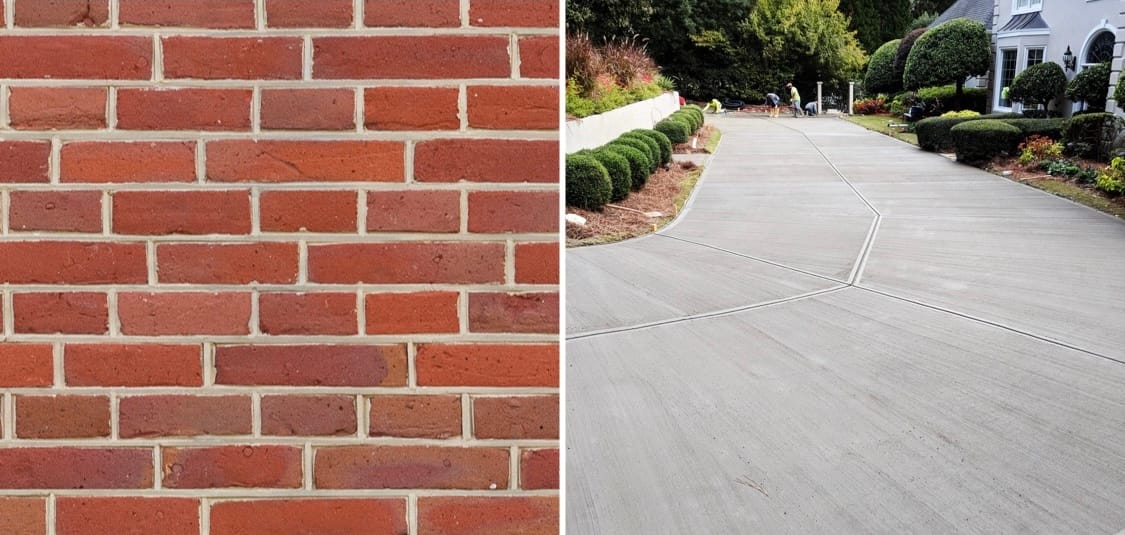 Concrete and brick sealing