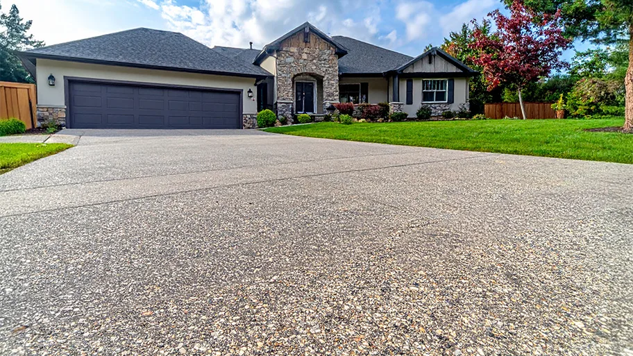 Driveway Cleaning Montgomery County 5 Exposed aggregate driveway cleaning Silver Spring MD